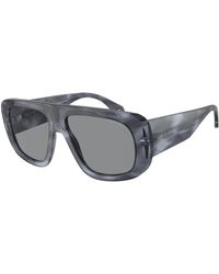 Giorgio Armani - Ar8183 598602 Sunglasses Acetate Pillow Normal - Lyst