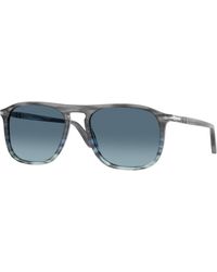 Persol - Po3392S 1205Q8 Sunglasses Acetate Squared Normal Nuanced - Lyst