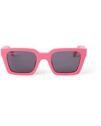 Off-White c/o Virgil Abloh - Oeri086 Palermo 3207 Sunglasses Acetate Squared Normal - Lyst