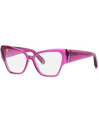 Philipp Plein - Vpp100 Plein Flying Butterfly 01F5 Optical Frames Acetate Squared - Lyst