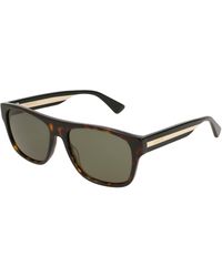 Gucci - Gg0341S 003 Sunglasses Acetate Squared Normal - Lyst