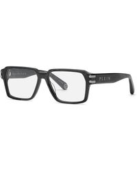 Philipp Plein - Vpp223 Plein Icon 09Ay Optical Frames Acetate Geometric - Lyst