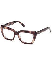 Max Mara - Mm5210 055 Optical Frames Acetate Cat Eye Normal - Lyst