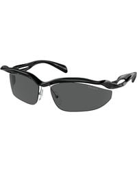 Prada - Pr A25S 1Ab5S0 Sunglasses Injected Cat Eye Normal - Lyst