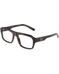 Dolce & Gabbana - Dg3351 502 Optical Frames Plastic Squared - Lyst