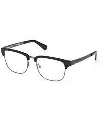 Timberland - Tb50088 001 Optical Frames Metal Squared Normal - Lyst