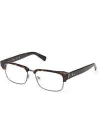Guess - Gu50330 052 Optical Frames Acetate Squared Normal - Lyst