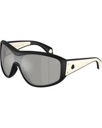 Moncler - Me8016U Thyra 50026G Sunglasses Injected Round Normal - Lyst