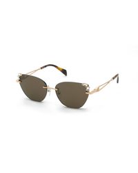 Blumarine - Sbm230S 08Fc Sunglasses Metal Butterfly Normal - Lyst