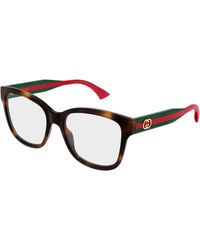 Gucci - Gg0038Oann 002 Optical Frames Acetate Transparent Butterfly - Lyst