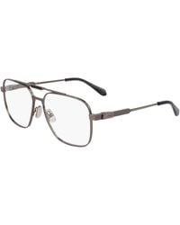 Ferragamo - Sf2591 027 Optical Frames Titanium Squared Normal - Lyst