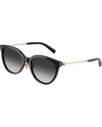 Tiffany & Co. - Tf4243D 80013C Sunglasses Acetate Round Normal Shaded - Lyst