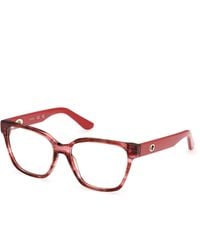 Guess - Gu50381 68 Optical Frames Acetate Squared Normal - Lyst