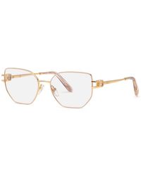 Chopard - Vchm45S 02Am Optical Frames Metal Butterfly - Lyst