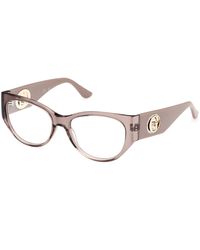 Guess - Gu50351 057 Optical Frames Acetate Cat Eye Normal - Lyst