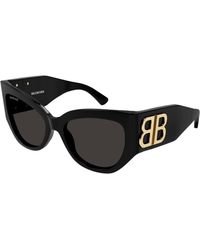 Balenciaga - Bb0322S 002 Sunglasses Acetate Butterfly - Lyst