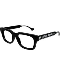 Gucci - Gg1731O 001 Optical Frames Acetate Transparent Squared - Lyst