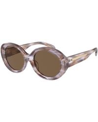 Emporio Armani - Ea4231U 615673 Sunglasses Acetate Round Normal - Lyst