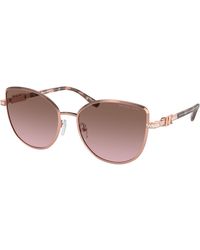 Michael Kors - Mk1144B Catalonia 110814 Sunglasses Metal Cat Eye Normal Shaded - Lyst