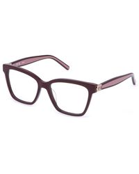 Furla - Vfu992 0U35 Optical Frames Acetate Squared - Lyst