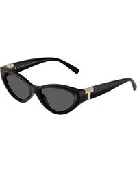 Tiffany & Co. - Tf4225U 8001S4 Sunglasses Injected Round Normal - Lyst