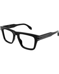McQueen - Am0400O 001 Optical Frames Acetate Squared - Lyst