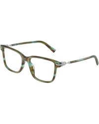 Tiffany & Co. - Tf2299U 8124 Optical Frames Acetate Transparent Squared Normal - Lyst