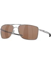 Oakley - Oo4124 Gauge 8 412409 Sunglasses Metal Squared Polarized Prizm - Lyst