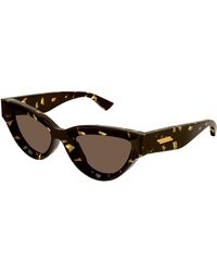 Bottega Veneta - Bv1249S 002 Sunglasses Injected Cat Eye Normal - Lyst