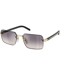 Prada - Pr D55S Zvn60W Sunglasses Metal Squared Mirror - Lyst