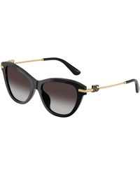 Dolce & Gabbana - Dg4534 501/8G Sunglasses Acetate Butterfly Normal Nuanced - Lyst