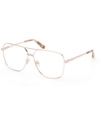 Guess - Gm50029 028 Optical Frames Metal Squared Normal - Lyst