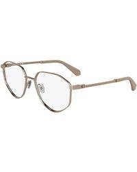 Calvin Klein - Ckj25204 770 Optical Frames Metal Squared Normal - Lyst