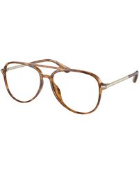 Michael Kors - Mk4096U Ladue 3915 Optical Frames Injected Transparent Pilot Normal - Lyst