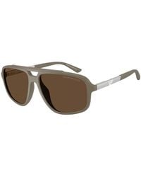 Emporio Armani - Ea4236U 543773 Sunglasses Injected Pilot Normal - Lyst