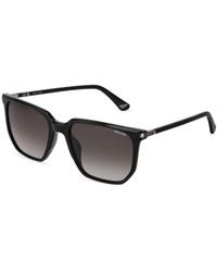 Police - Splu70 Roadie 9 700 Sunglasses Acetate Smoke Geometric Normal Nuanced - Lyst