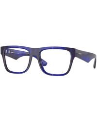 Burberry - Be2411 4114 Optical Frames Acetate Transparent Squared Normal - Lyst