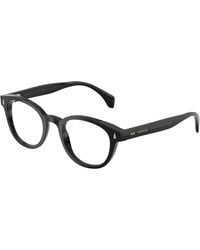 Moncler - Me2020 3001 Optical Frames Acetate Transparent Round Normal - Lyst