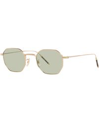 Oliver Peoples - Ov1299T Tk-5 5311 Optical Frames Titanium Round Normal - Lyst