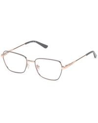 Guess - Gu50271 005 Optical Frames Metal Squared Normal - Lyst