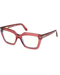 Tom Ford - Ft6093-B 069 Optical Frames Acetate Cat Eye Normal - Lyst