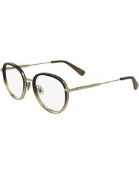 Longchamp - Lo2168 042 Optical Frames Metal Round Normal - Lyst
