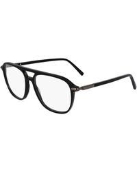 Ferragamo - Sf3006 001 Optical Frames Acetate Squared Normal - Lyst