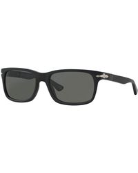 Persol - Po3048S 900058 Sunglasses Acetate Squared Polarized - Lyst
