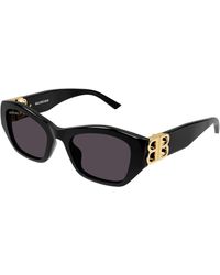 Balenciaga - Bb0311Sk 001 Sunglasses Acetate Cat Eye - Lyst