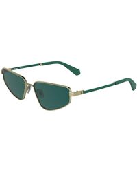 Calvin Klein - Ckj25200S 717 Sunglasses Metal Cat Eye Normal - Lyst