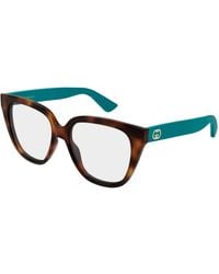 Gucci - Gg2191O 003 Optical Frames Injected Transparent Geometric - Lyst