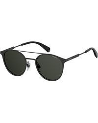 Polaroid - Pld 2052/S 807/M9 Sunglasses Metal Round Polarized - Lyst