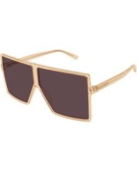 Saint Laurent - Sl 909 Betty S 004 Sunglasses Acetate Squared - Lyst
