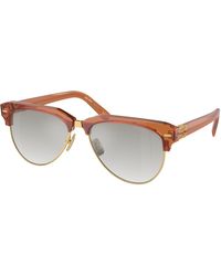 Miu Miu - Mu 09Zs 15T8K1 Sunglasses Acetate Pilot Normal Shaded - Lyst